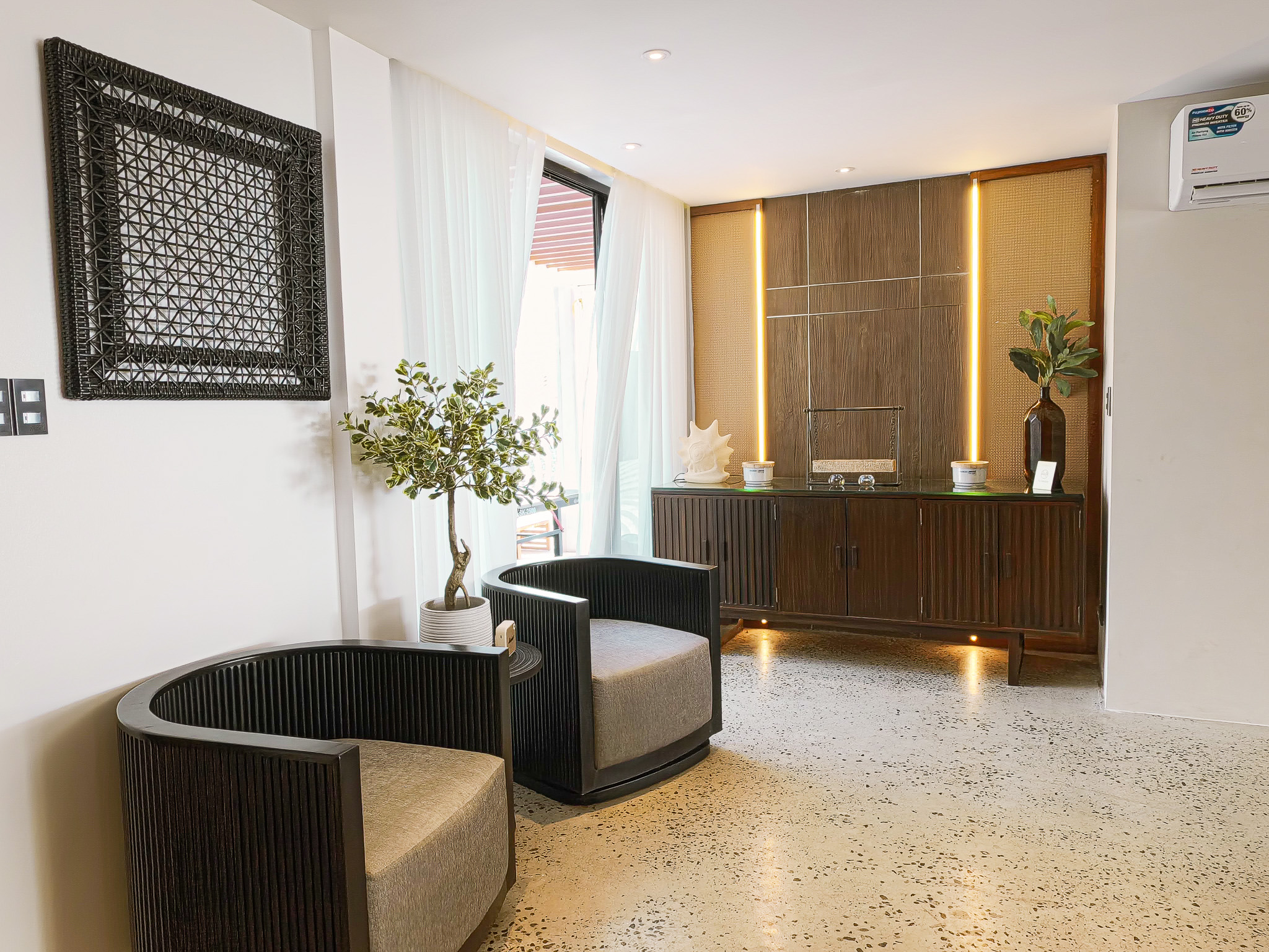 Black Villa Interior