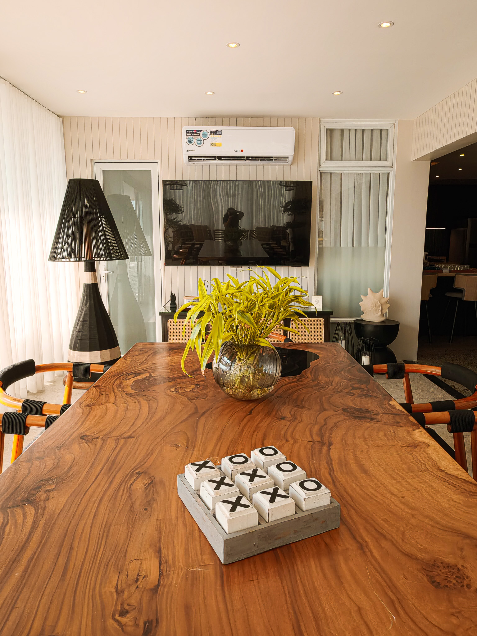 Black Villa Interior