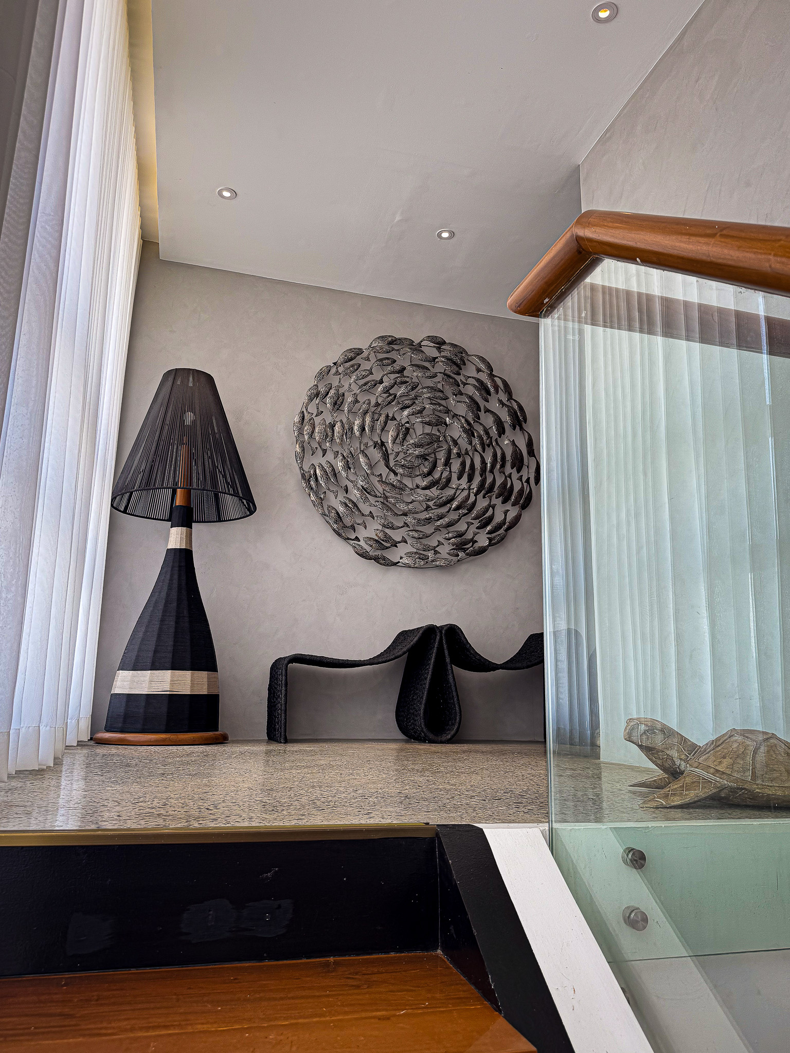 Black Villa Interior